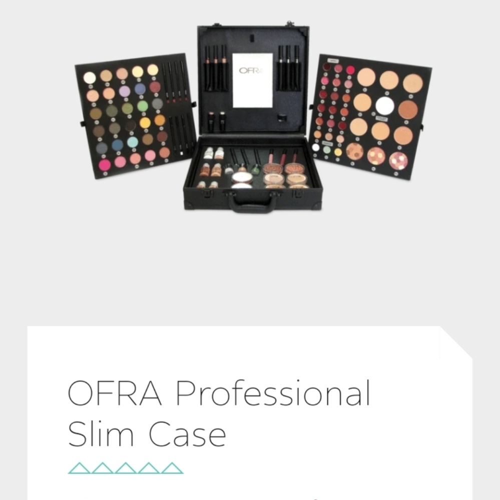 Brand new OFRA professional Slim case make up kit